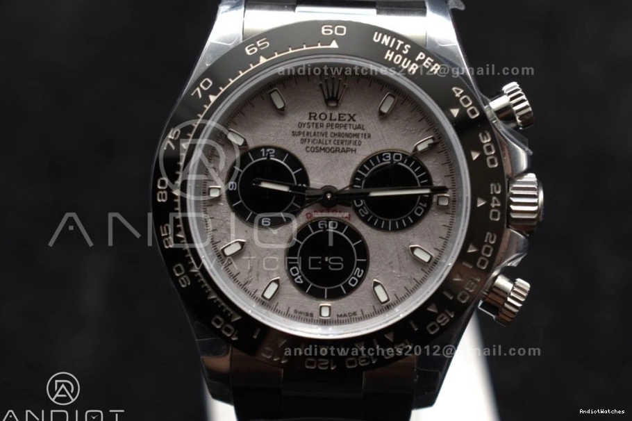 Daytona 767 on Oysterflex 116519 QF Strap Meteorite Edition 1:1 SH4130 Best Bold Weight) Dial (Gain V3 0327